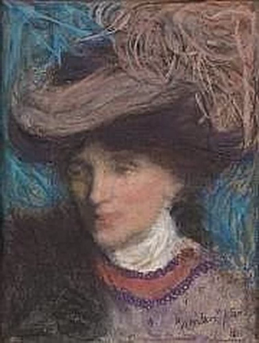 Ritratto di donna con cappello